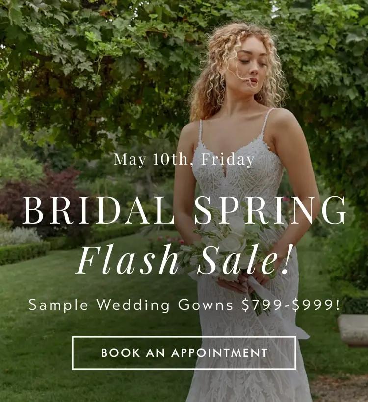 Mobile Bridal Spring Flash Sale Banner