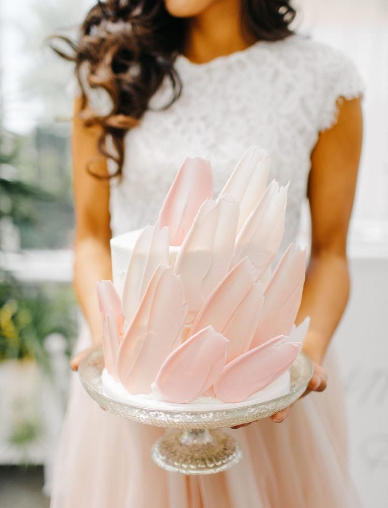Brushstroke cake – Jaleh Bakery