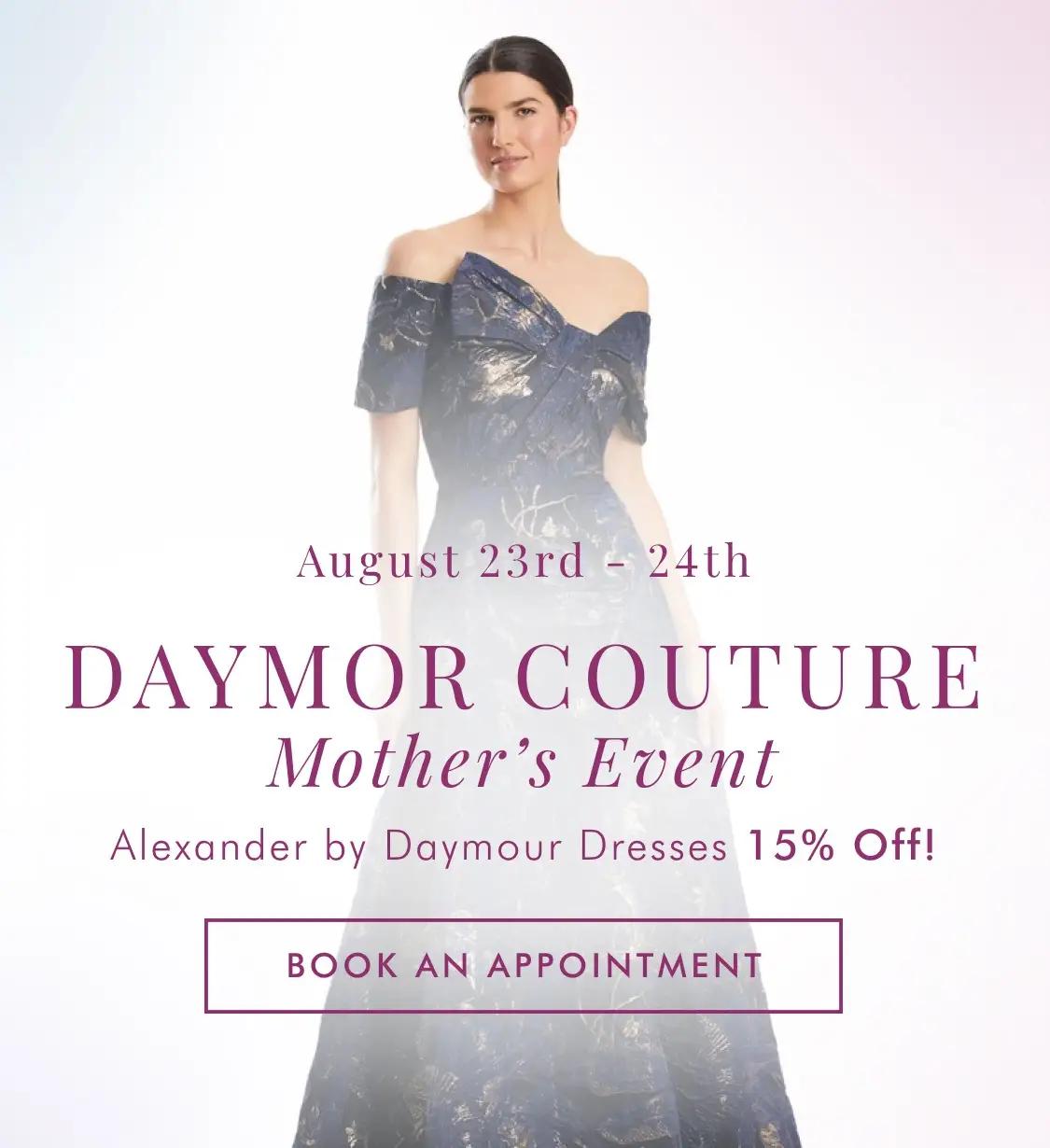 Mobile Daymor Couture Mother's Event Banner
