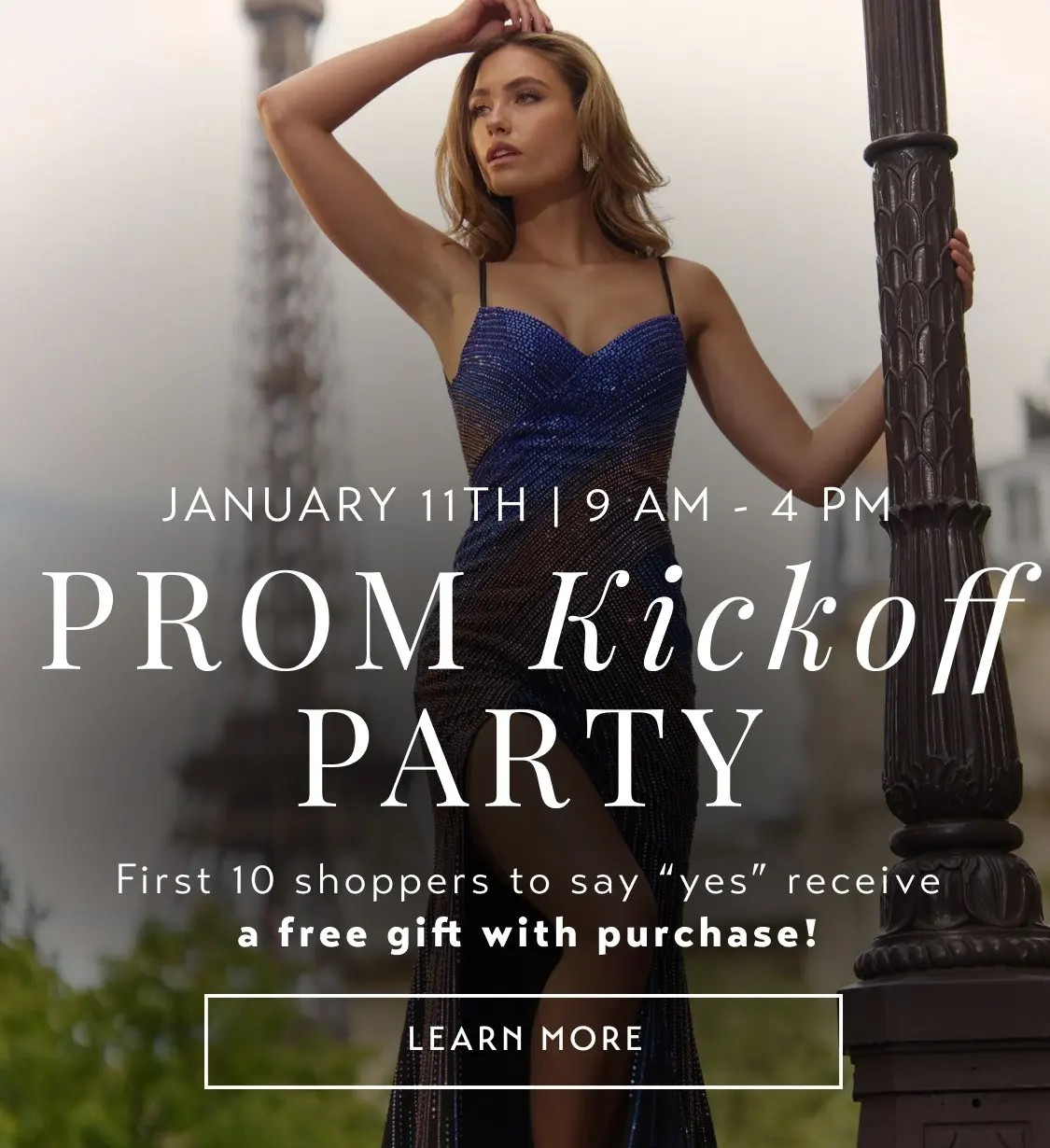 Prom kikcoff party january 2025