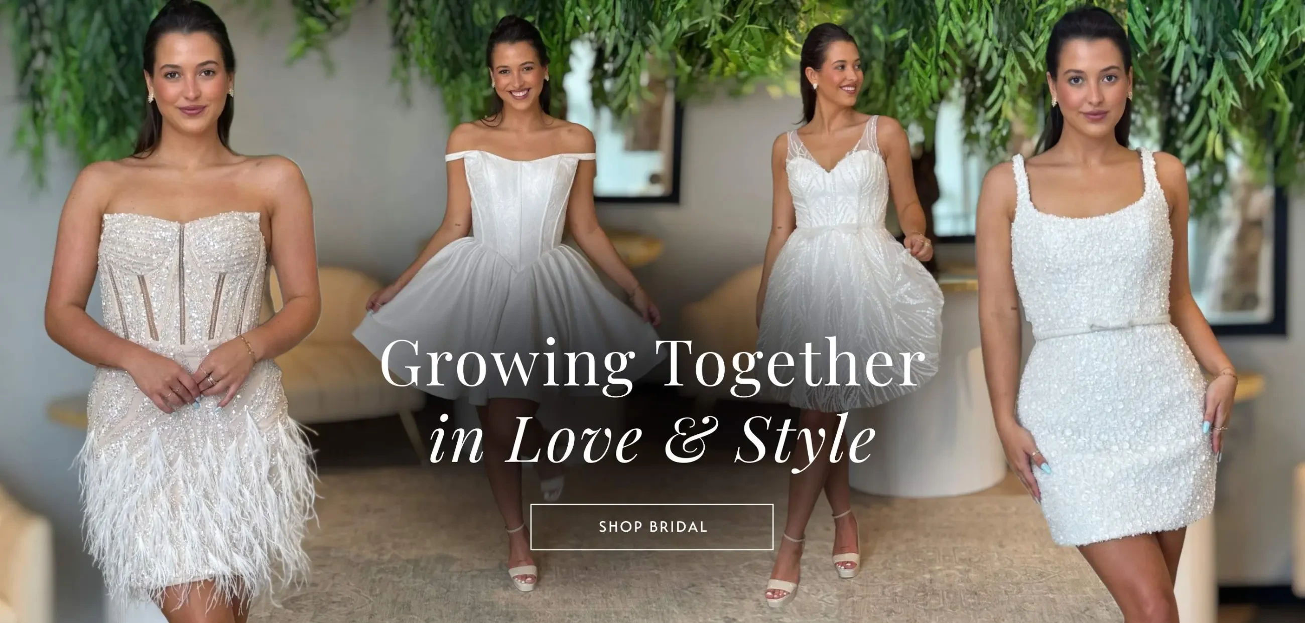 growing together in love and style banner