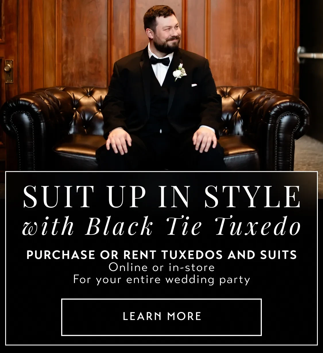 suit up in style banner