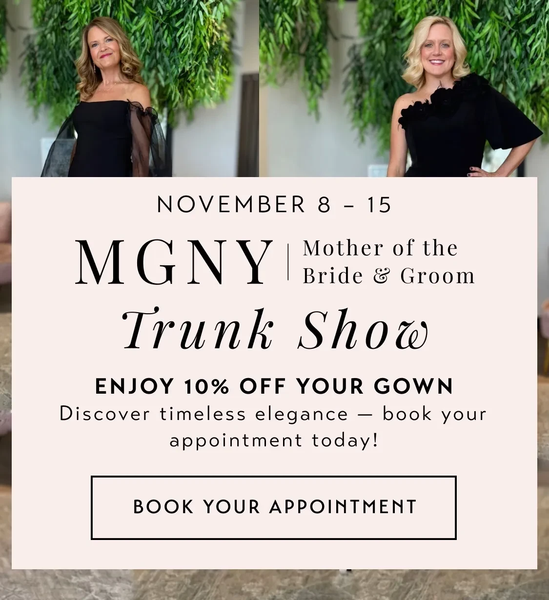 mgny trunk show november 2025